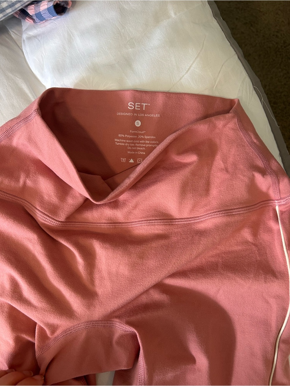 SET Active Pink Leggings